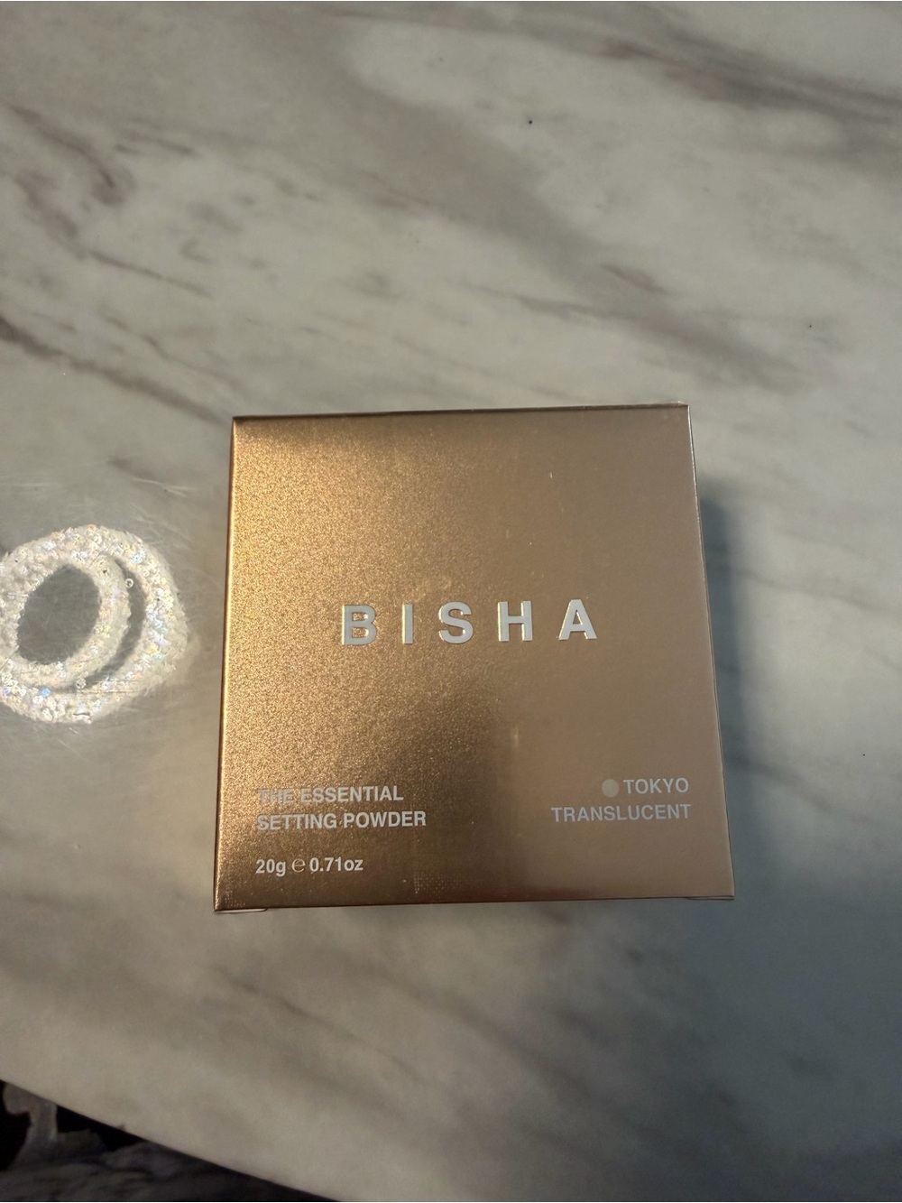 BISHA Translucent Setting Powder - Tokyo (Rose Gold Compact)
